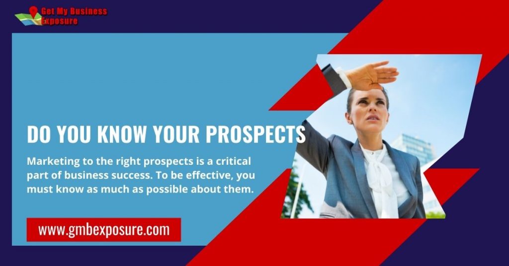 Do You Know Your Prospects
